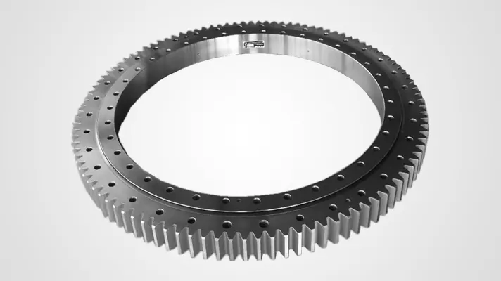 slewing ring bearing with external gear