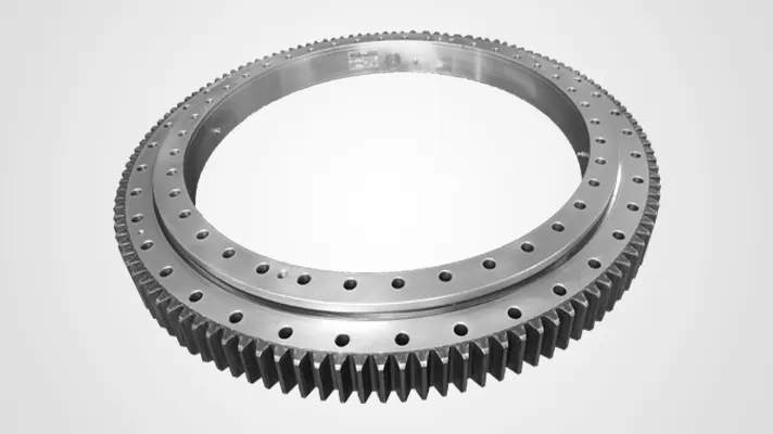 Internal gear slewing bearing